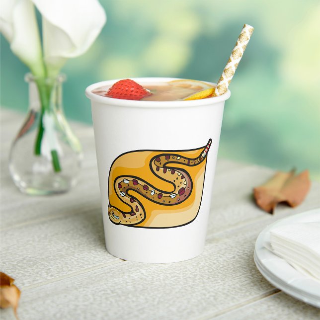 Rattlesnake Reptile Paper Cups (Creator Uploaded)