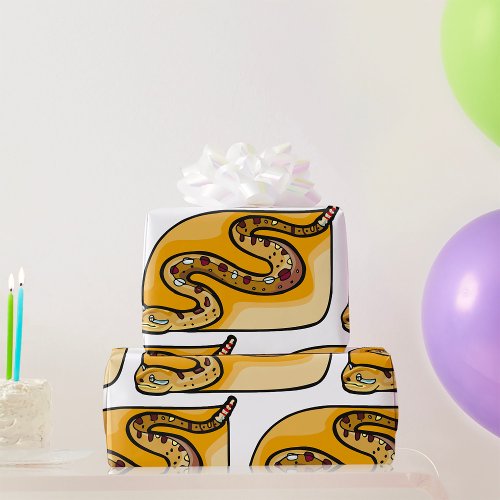 Rattlesnake Reptile Wrapping Paper