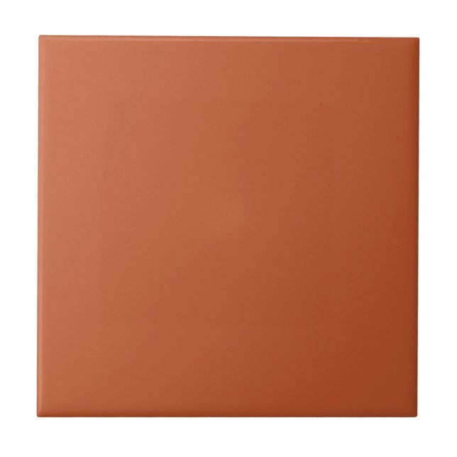 Raucously Orange Square Kitchen and Bathroom Ceramic Tile (Front)