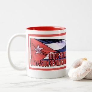 Raúl Castro Two-Tone Coffee Mug