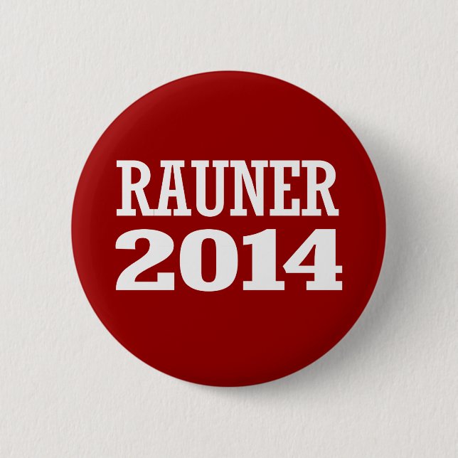 RAUNER 2014 BUTTON (Front)