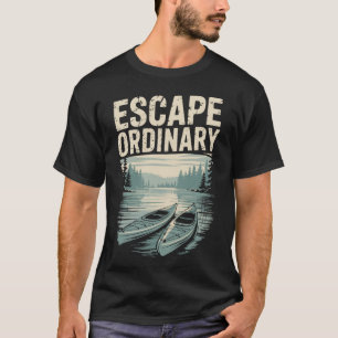 Raus from everyday life - Kajak Reisen Shirt