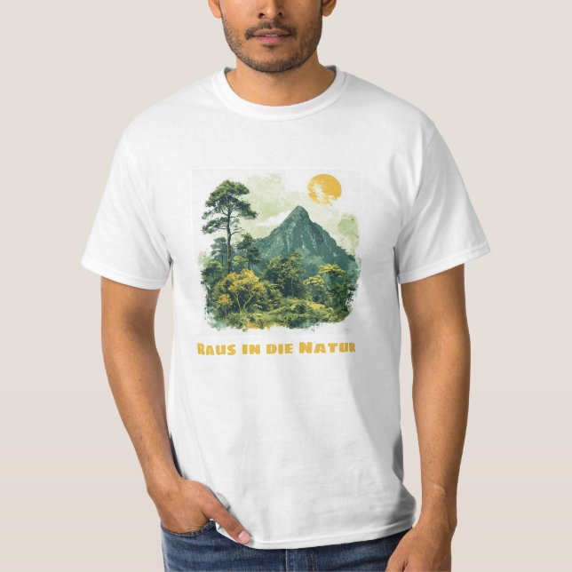 Raus in die Natur T-Shirt (Front)