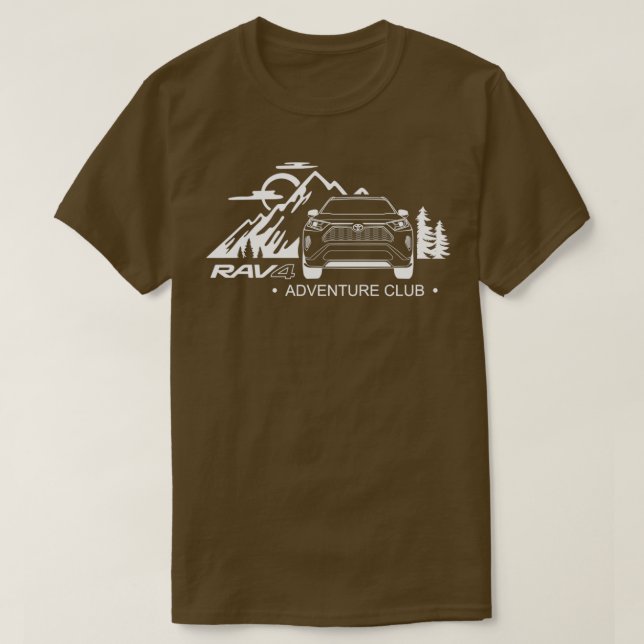 RAV4 Adventure Club  T-Shirt (Design Front)