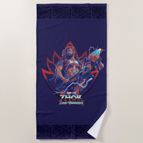 Ravager Thor Guardians of the Galaxy Graphic Beach Towel