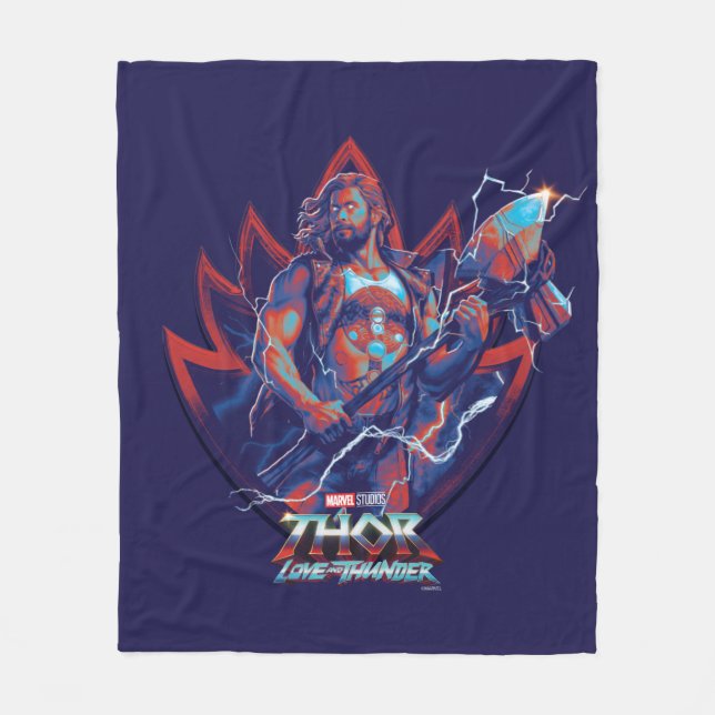 Ravager Thor Guardians of the Galaxy Graphic Fleece Blanket (Front)