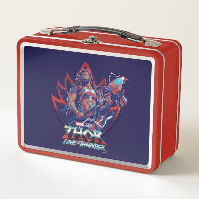 Ravager Thor Guardians of the Galaxy Graphic Metal Lunch Box (Front)