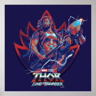 Ravager Thor Guardians of the Galaxy Graphic Poster