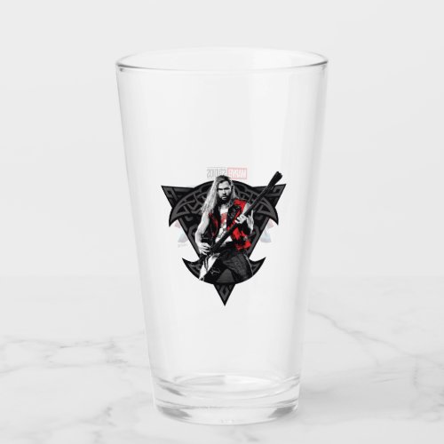 Ravager Thor Heavy Metal Norse Character Graphic Glass