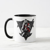 Ravager Thor Heavy Metal Norse Character Graphic Mug (Left)