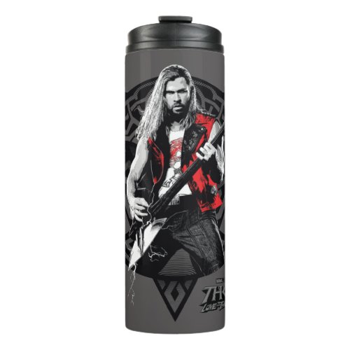 Ravager Thor Heavy Metal Norse Character Graphic Thermal Tumbler