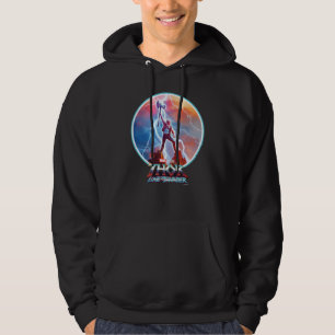 Ravager Thor On Mountain Top With Stormbreaker
