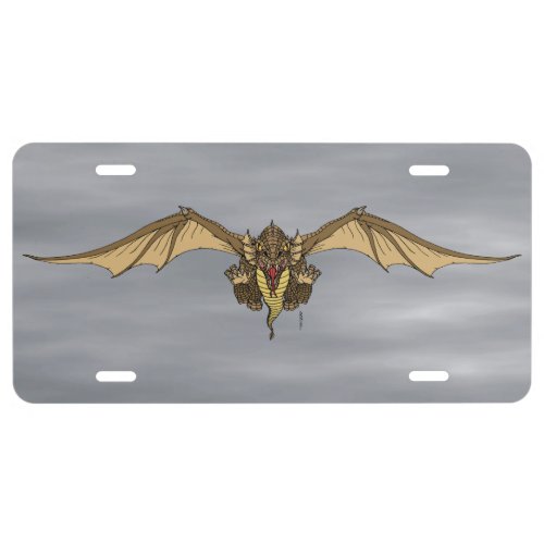 Ravaging Dragoness License Plate