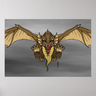 Ravaging Dragoness Poster