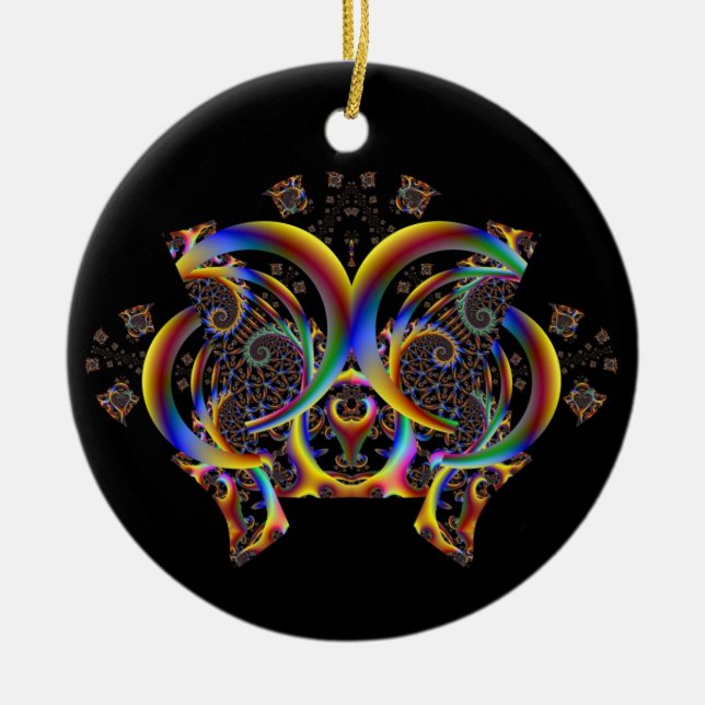 Rave ButterFly Ornament (Front)