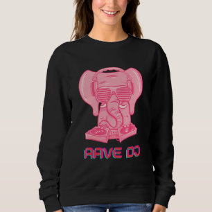 Rave Dj Edm Music Festival Rave Sweatshirt