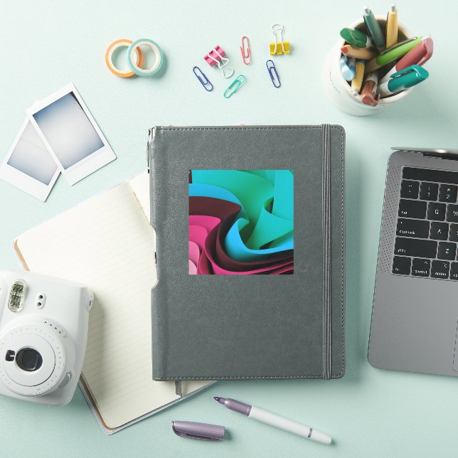 Rave Flow Movement Design Sticker (iPad Cover)