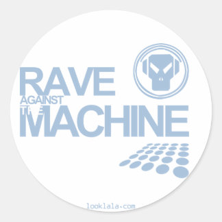 Rave Machine Classic Round Sticker