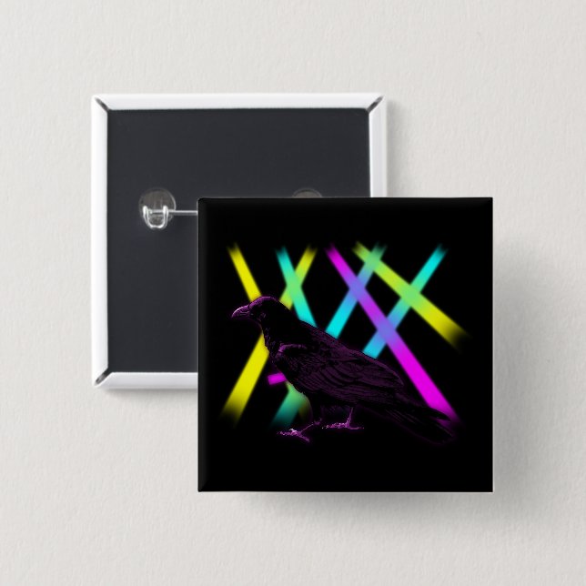 Rave-n Button (Front & Back)