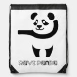 Rave Panda Backpack at Zazzle