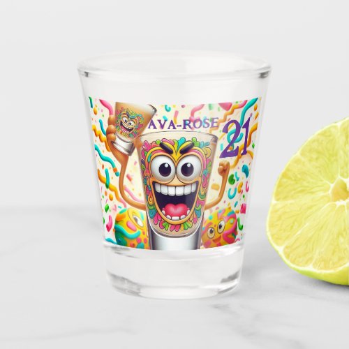 Rave Party Shot Glass – vibrant Fun