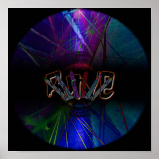 Rave Poster