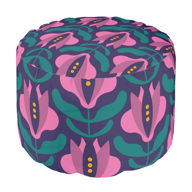 Rave Pouf (Angled Front)
