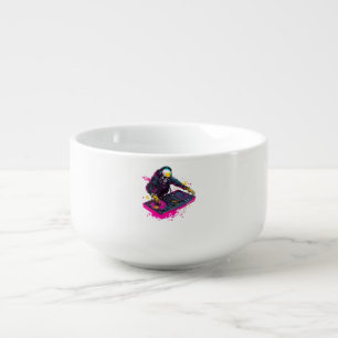 Rave Skull � EDM Party Skeleton DJ Soup Mug