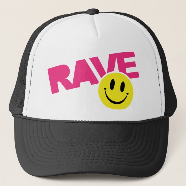 Rave Trucker Hat (Front)