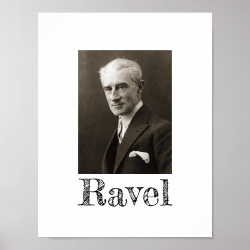 Ravel 1925 poster