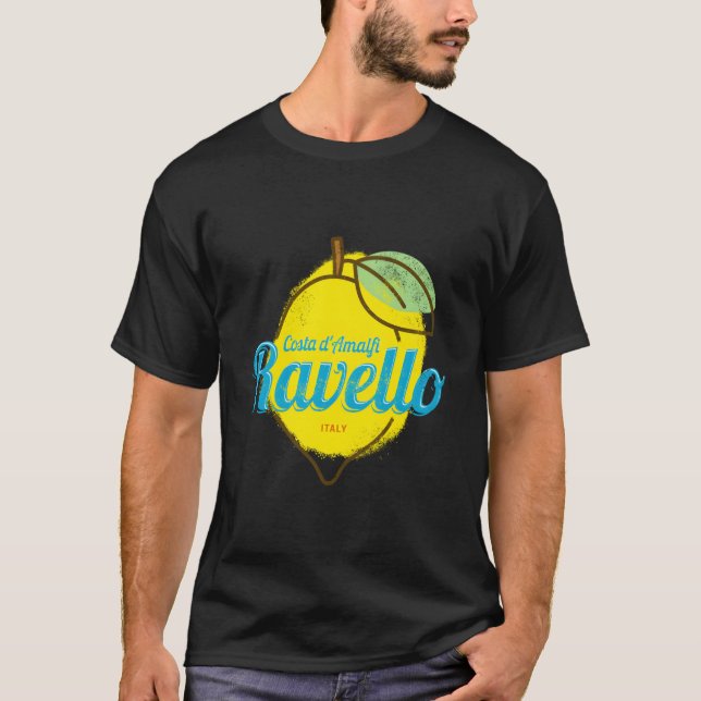 Ravello Costa D'Amalfi Lemon Italy Amalfi Coast T-Shirt (Front)