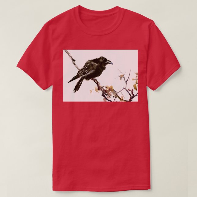 Raven  (2)  T-Shirt (Design Front)