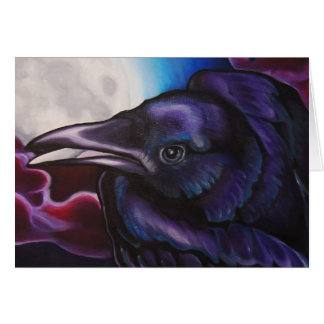 Raven and Moon Cards