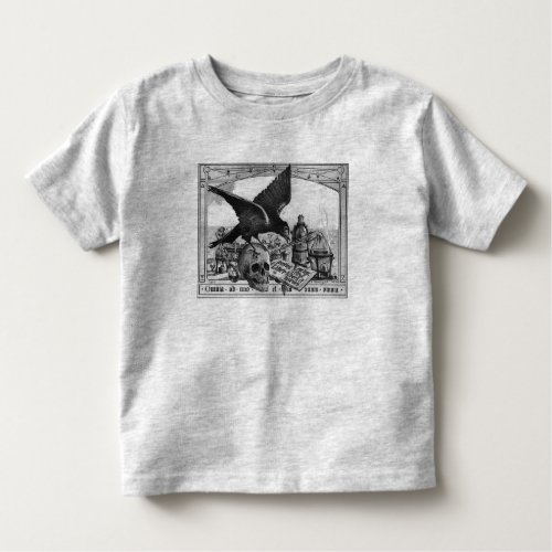 Raven and Skull Alchemy Laboratory Toddler T_shirt