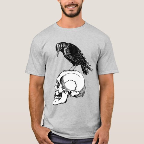 Raven and Skull T_Shirt