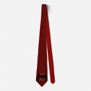 Raven Art Ties Wildlife Crow / Raven Necktie Gifts
