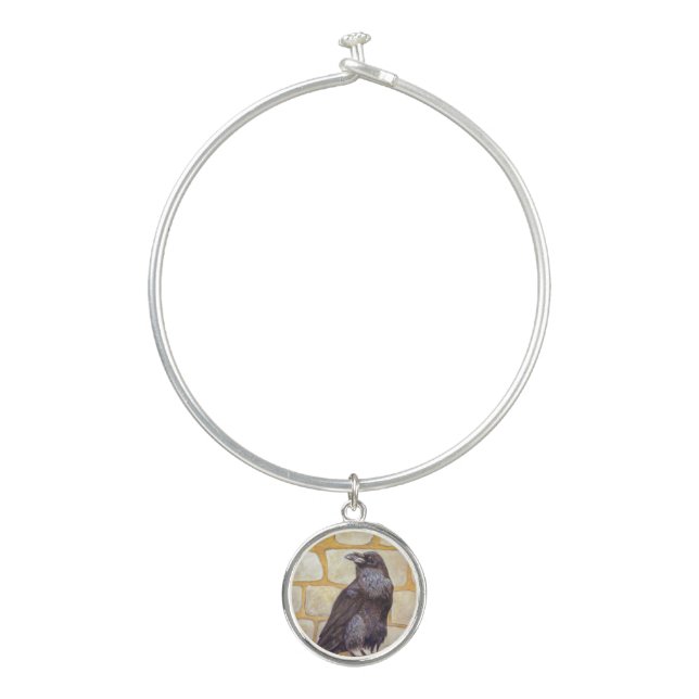 Raven Bangle Bracelet (Front)