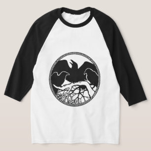 Raven Baseball Jesey Raven Women's Crow Art Shirts