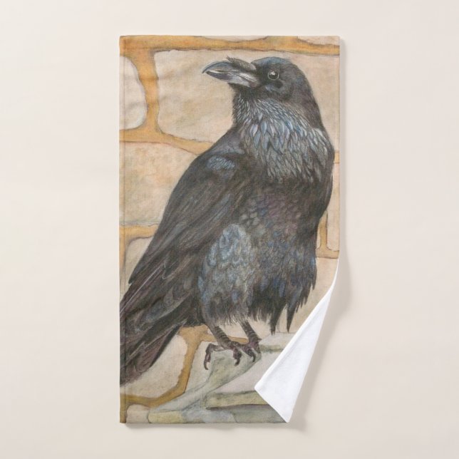Raven Bath Towel Set (Hand Towel)