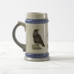 Raven Beer Stein