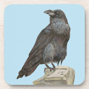 Raven Beverage Coaster