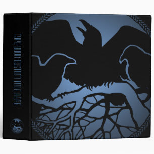 Raven Binder Raven Gift Raven Crow Art Photo Album