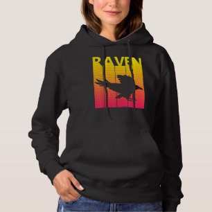 Raven Bird Retro Costume Hoodie