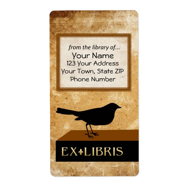 Raven Book Plate (Front)