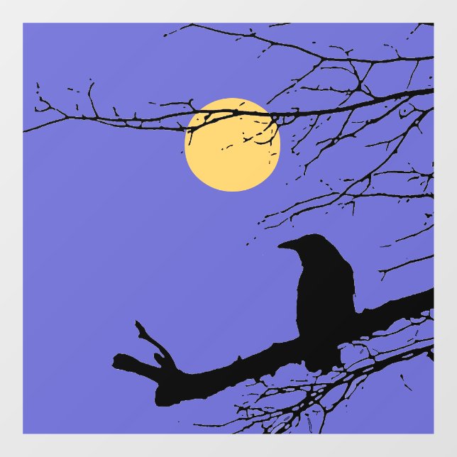 Raven by Alexandra Cook aka Linandara Window Cling (Sheet)