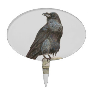 Raven Cake Topper