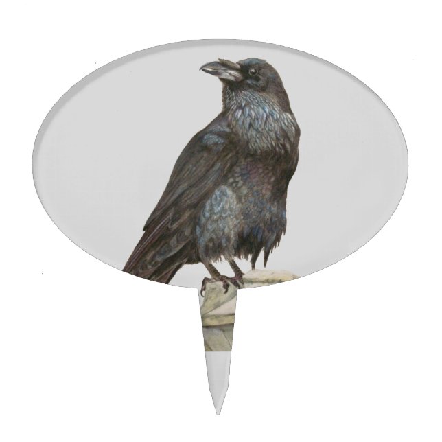Raven Cake Topper (Front)