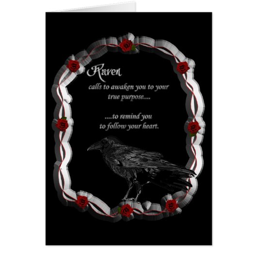 Raven Calling Cards (Front)