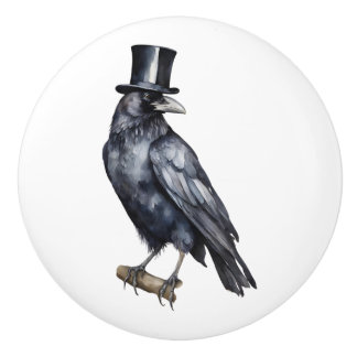 Raven Ceramic Knob
