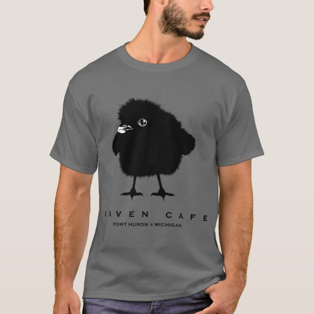 Raven Chick Oversized T-Shirt (Front)